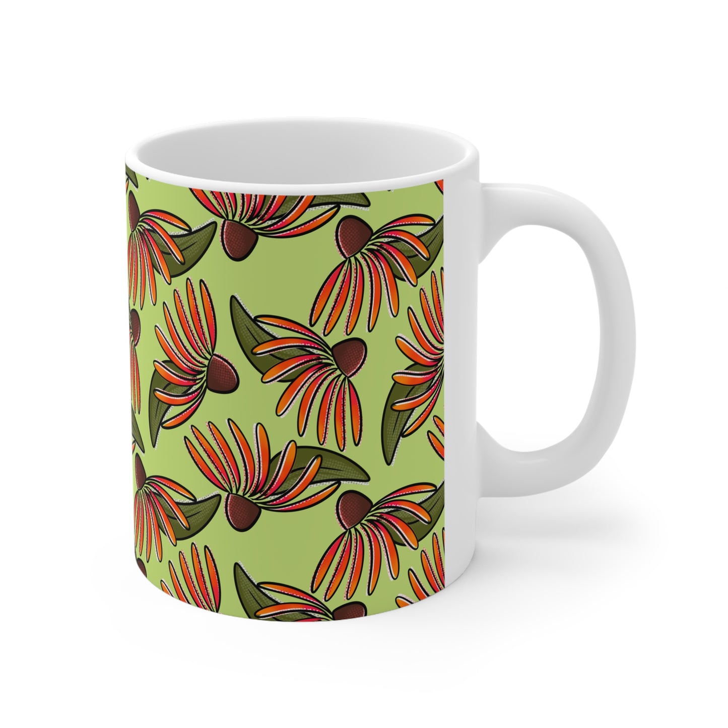 Echinacea 11oz Ceramic Mug
