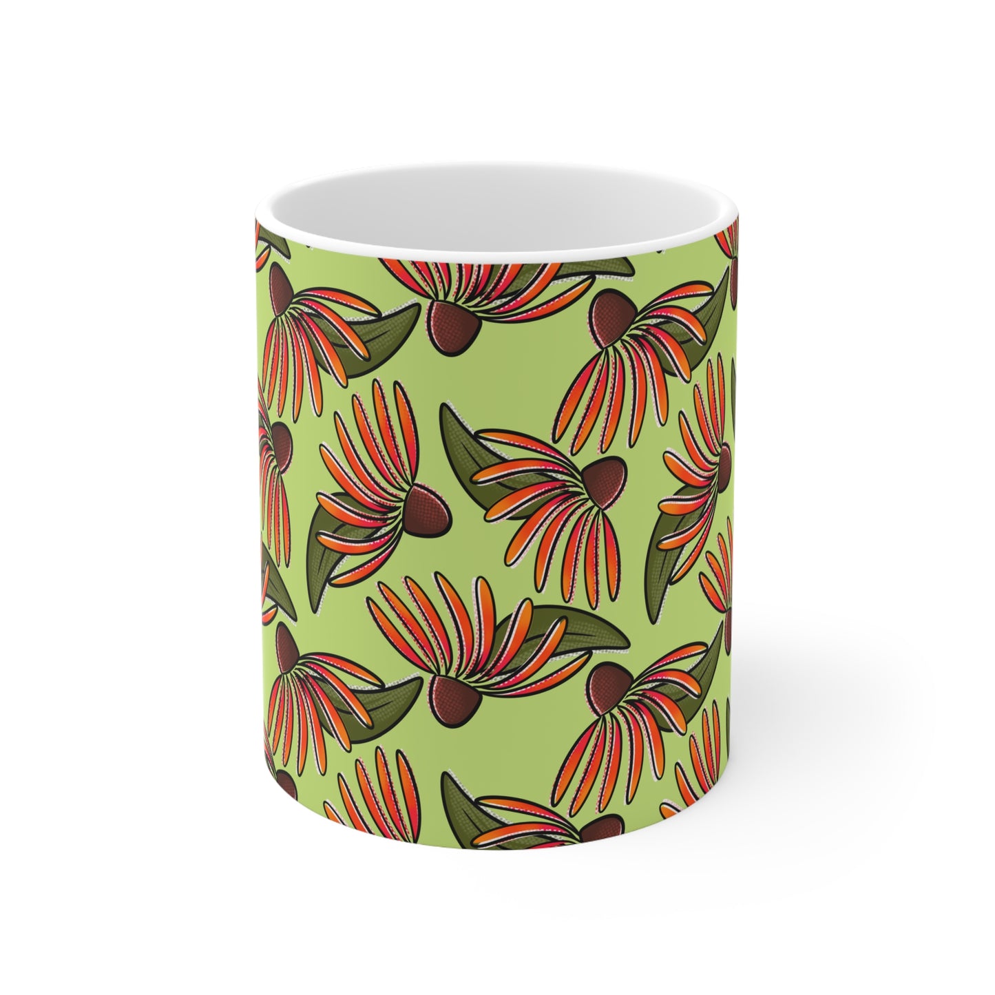 Echinacea 11oz Ceramic Mug