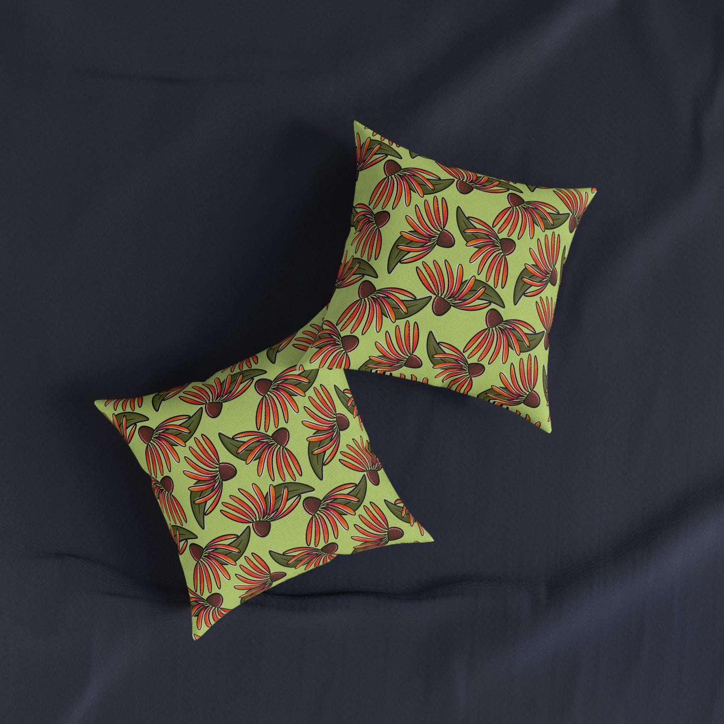 Echinacea Square Cushion