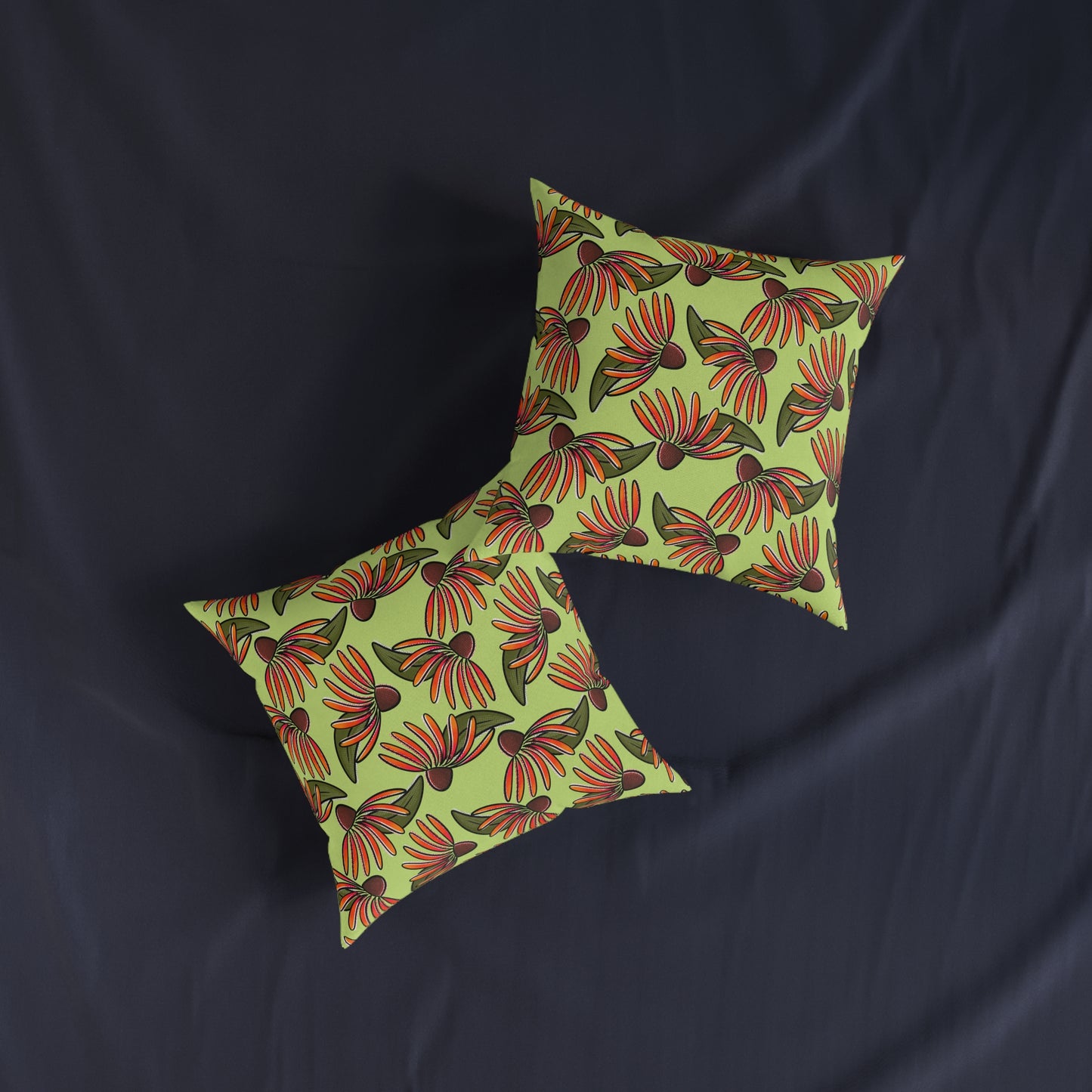 Echinacea Square Cushion