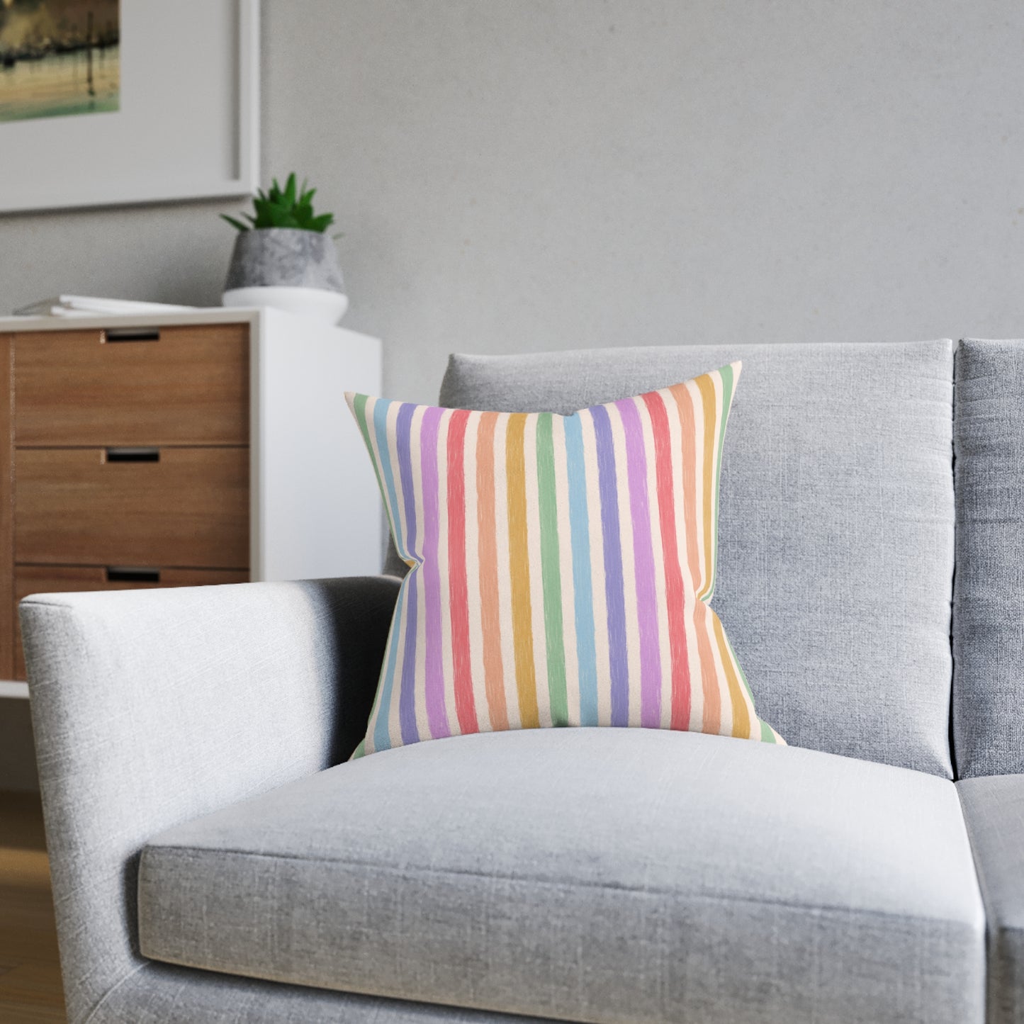 Dino Cuties Coordinating Square Cushion