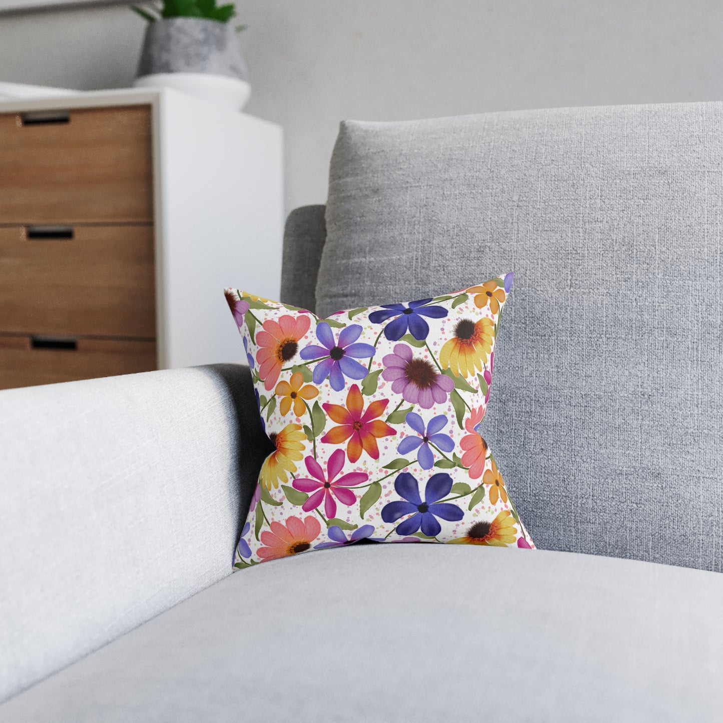 Wild & Free Square Cushion