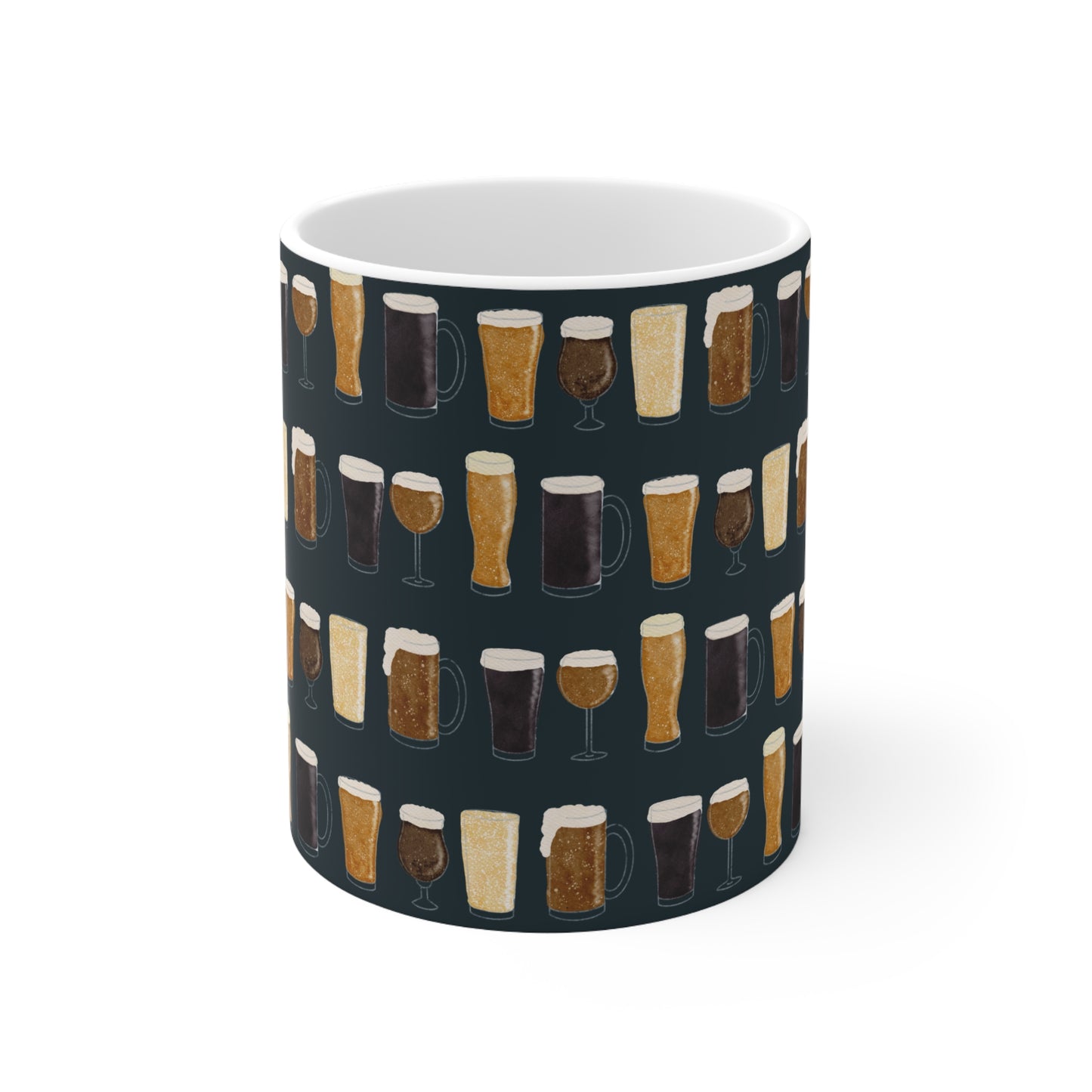Beer O'Clock 11oz Ceramic Mug