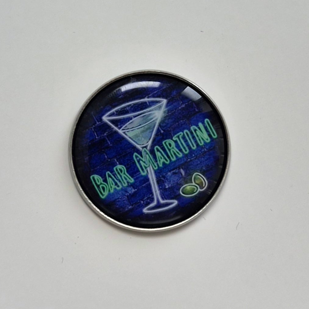 Happy Hour Club Button Pins
