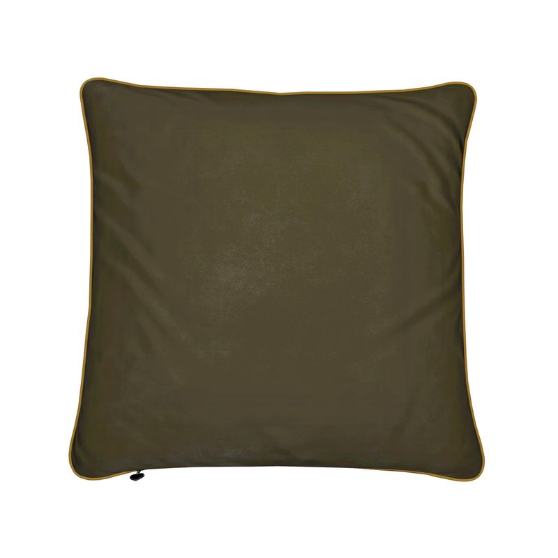 In the Jungle (Khaki) Luxury Cushions