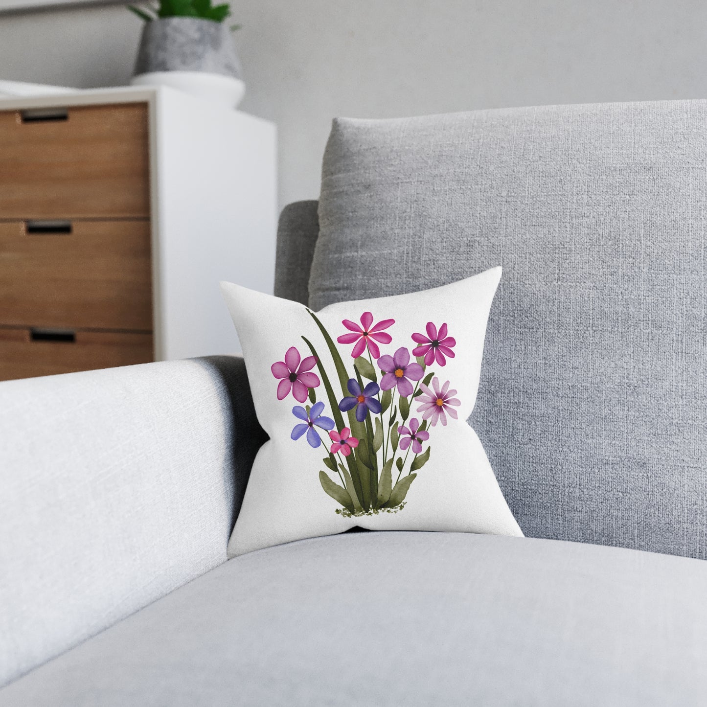 Wild & Free Square Cushion
