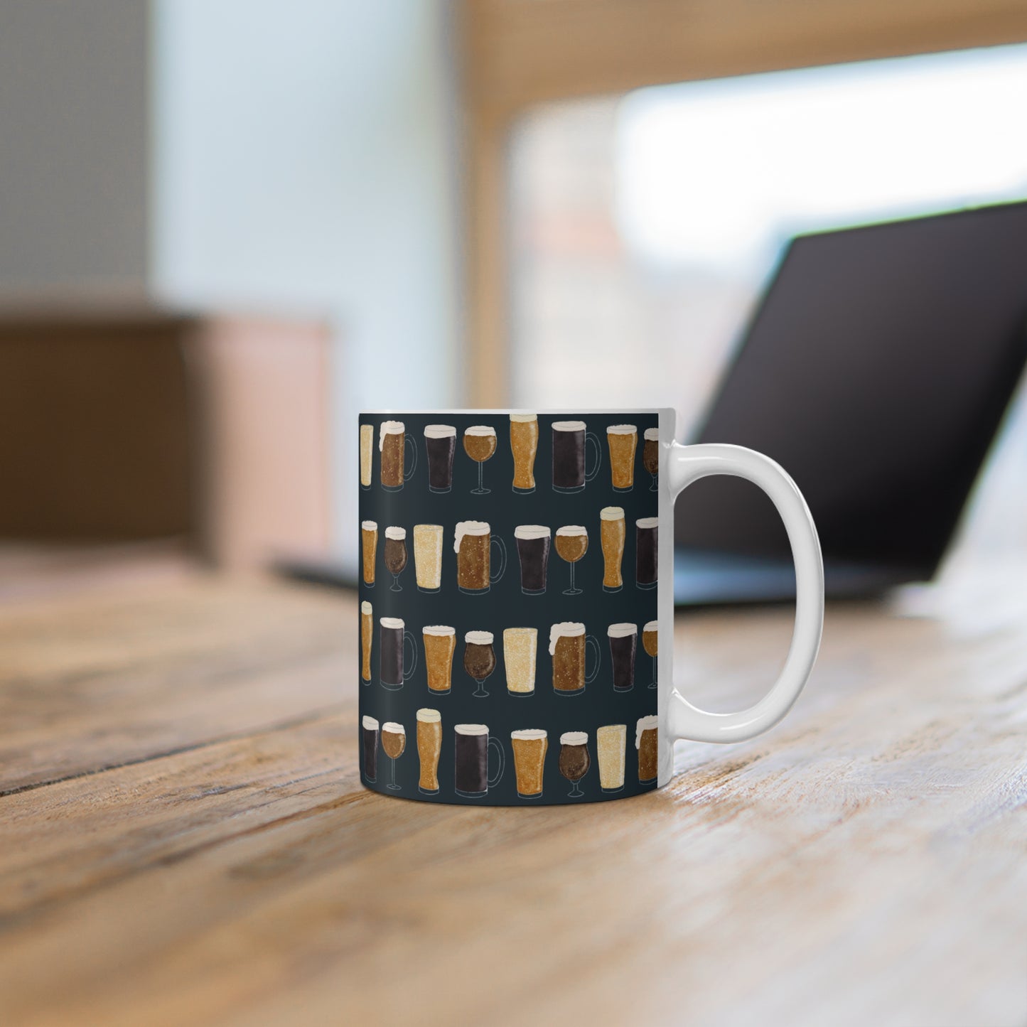 Beer O'Clock 11oz Ceramic Mug