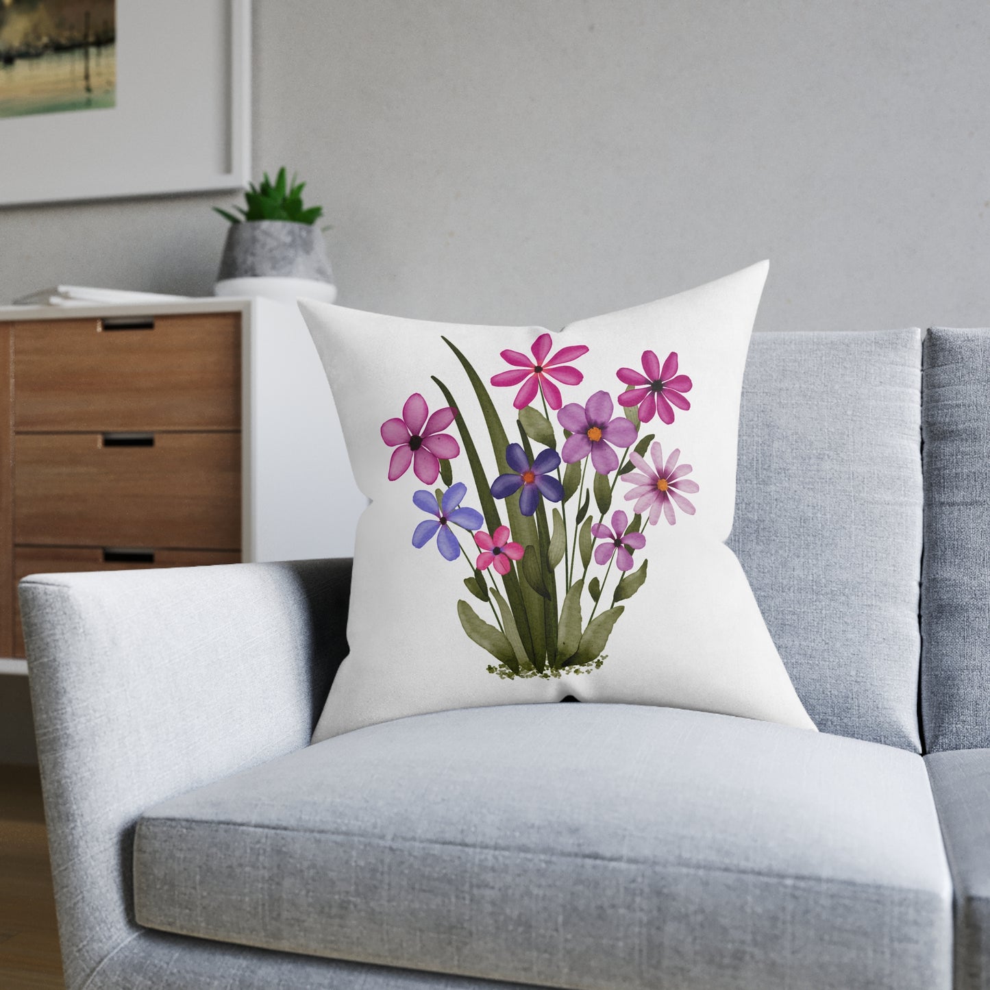 Wild & Free Square Cushion
