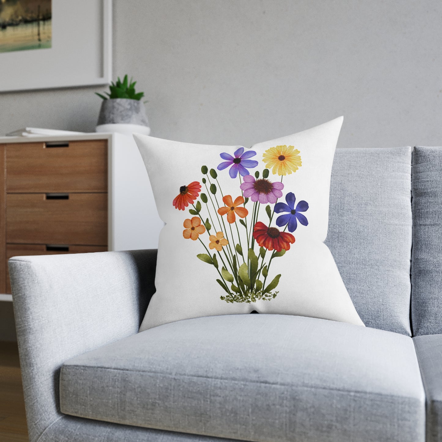Wild & Free Square Cushion