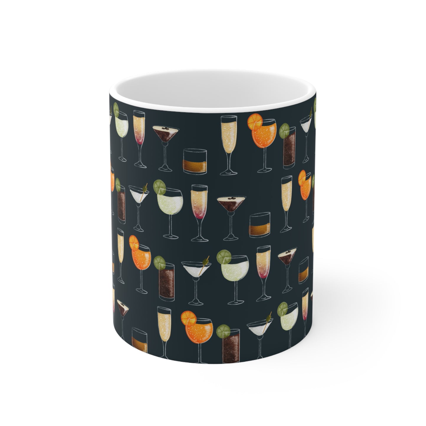 Cocktail Party 11oz Ceramic Mug