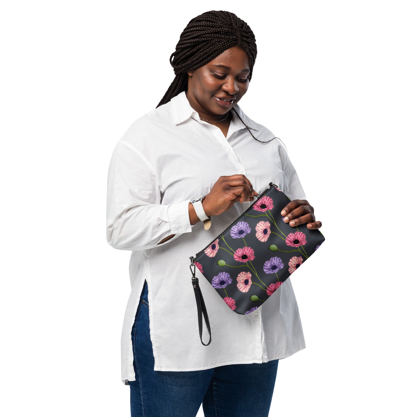 Painted Poppies Crossbody bag