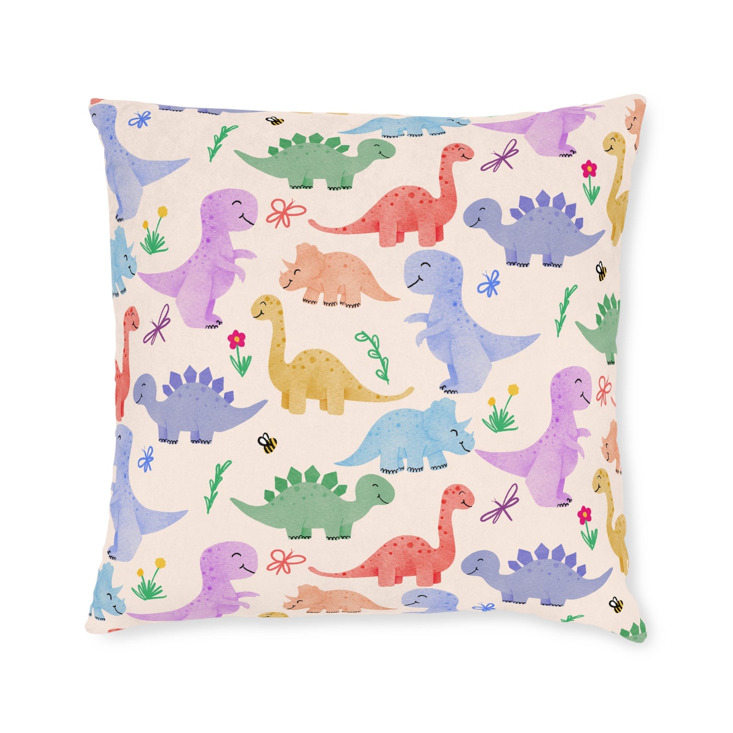 Dino Cuties Square Cushion