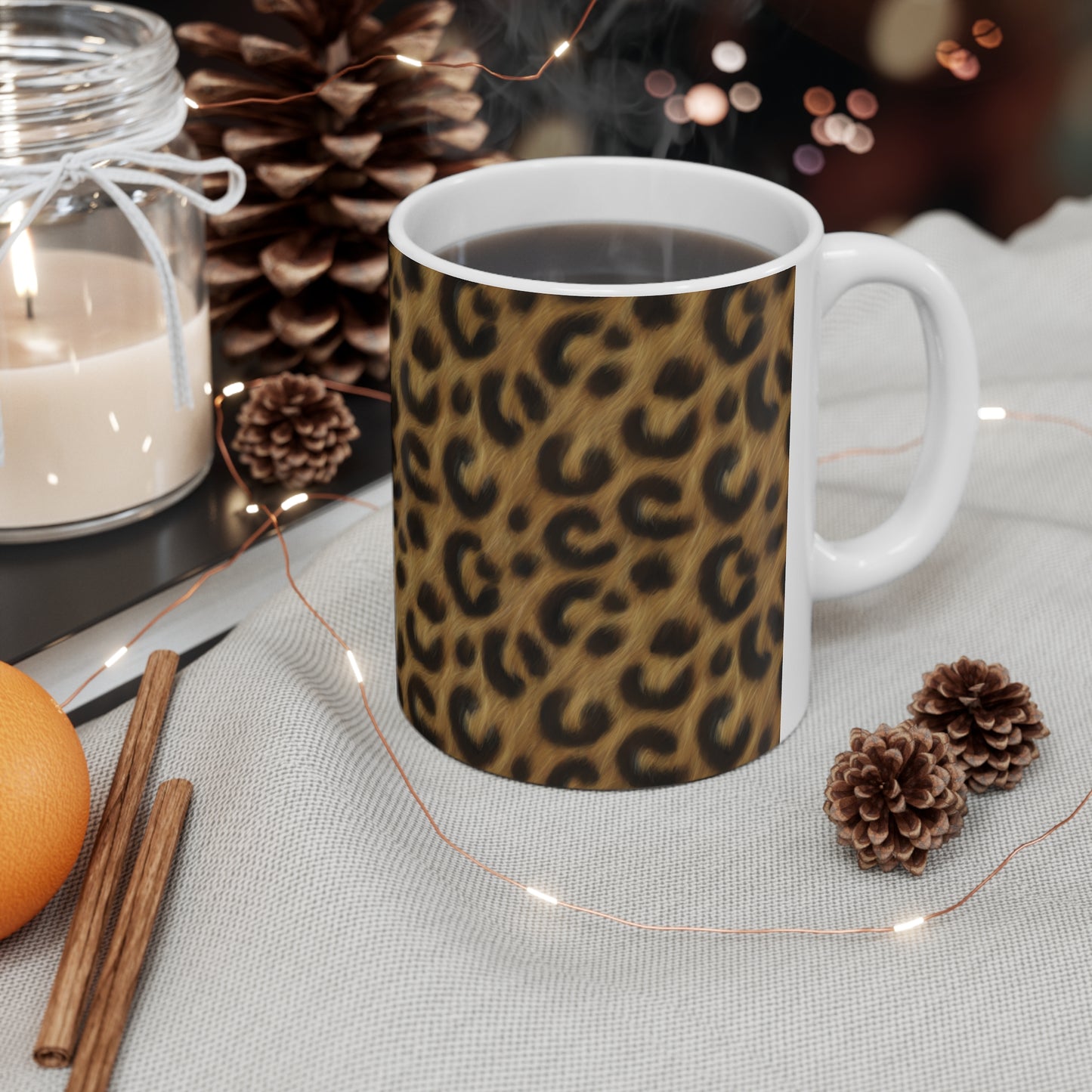 Leopard Luxe 11oz Ceramic Mug