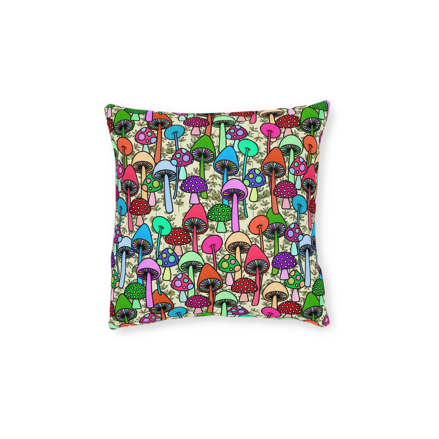 Shrooms Square Cushion