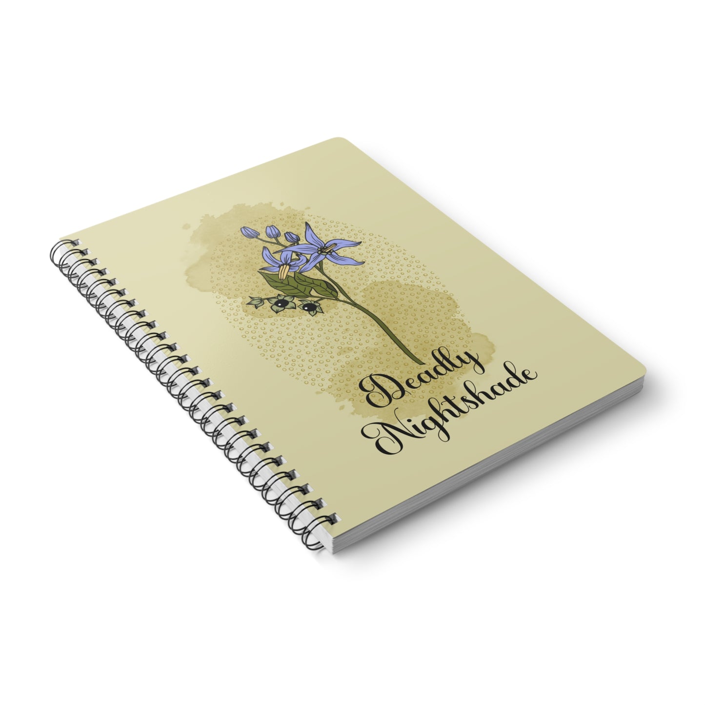 The Poison Garden A5 Notebook (Deadly Nightshade)
