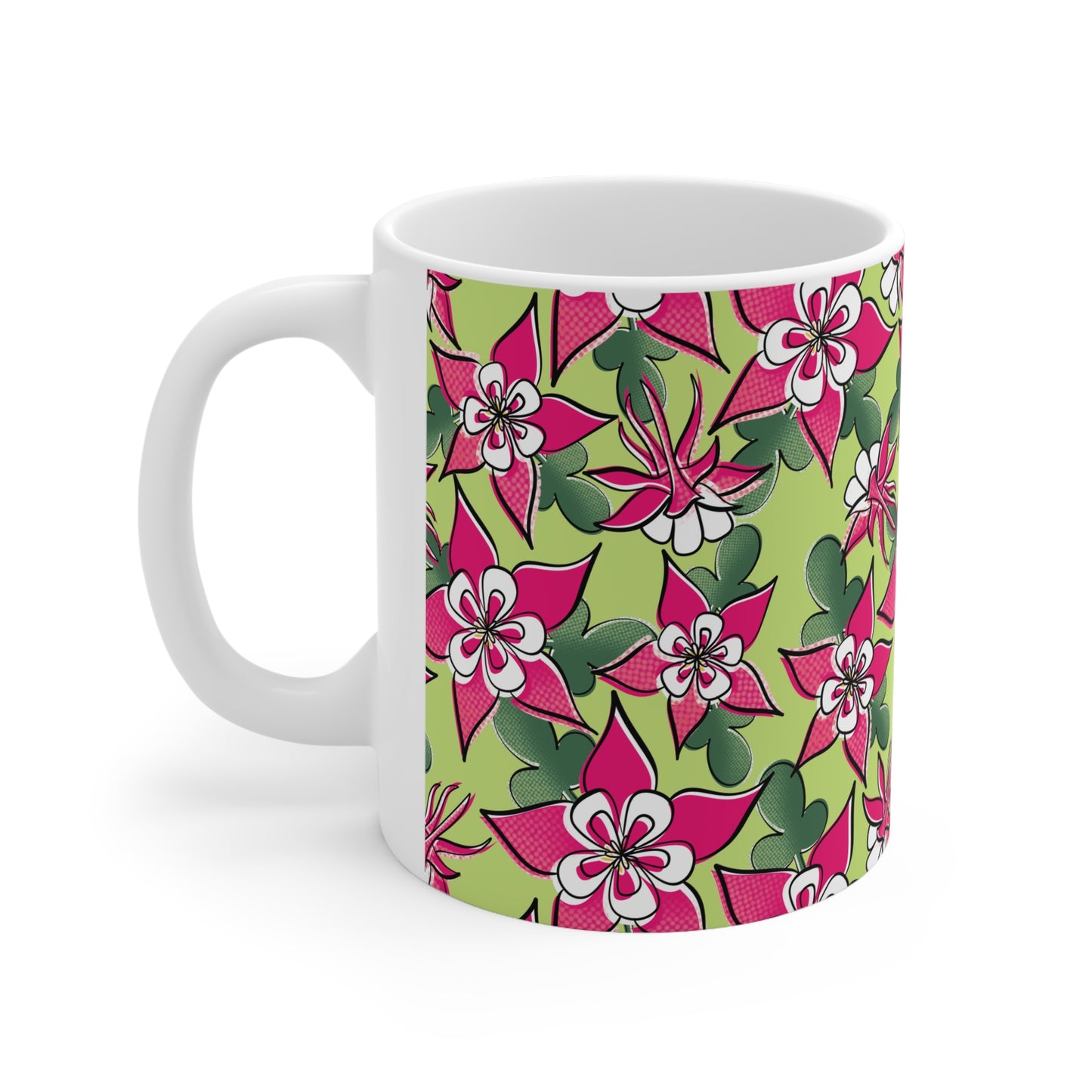 Aquilegia 11oz Ceramic Mug