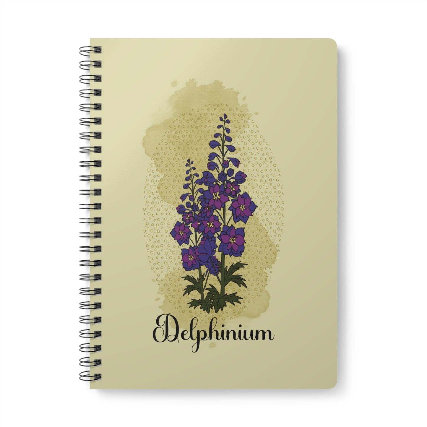 The Poison Garden A5 Notebook (Delphinium)