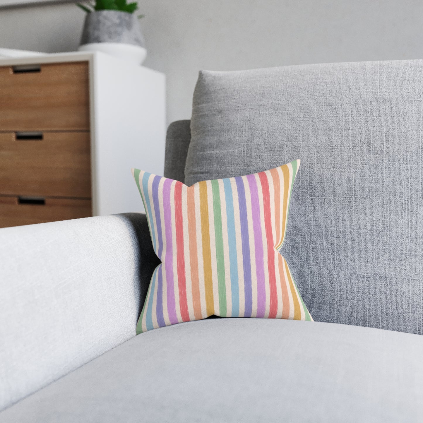 Dino Cuties Coordinating Square Cushion