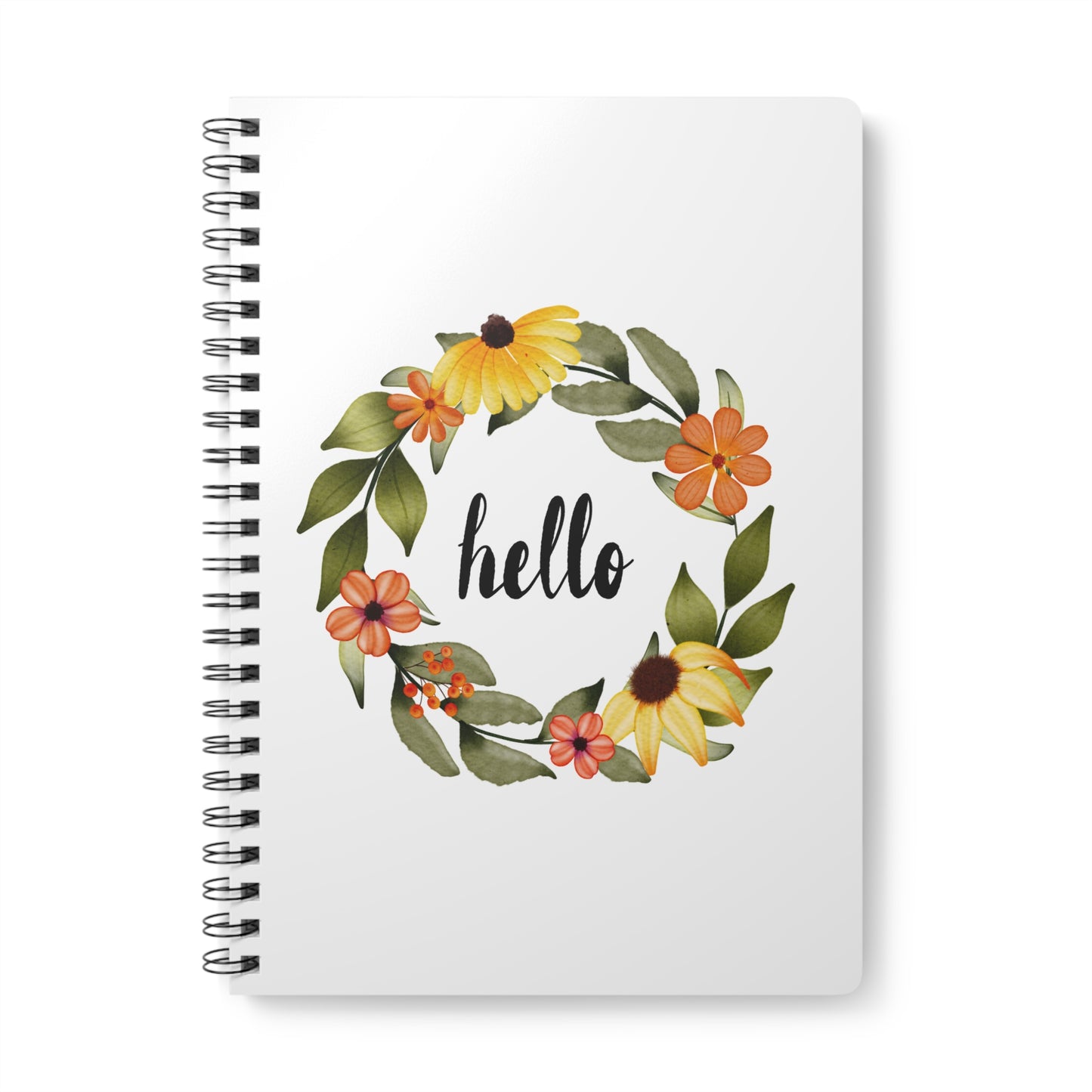 Wild & Free Wreath A5 Notebook