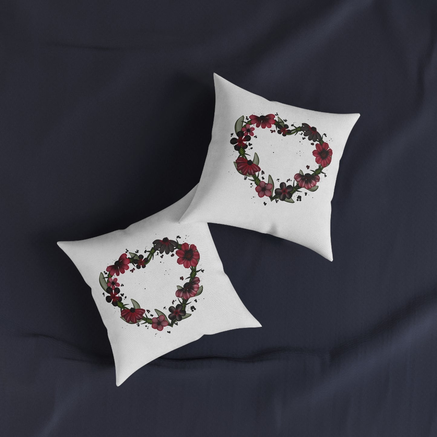 My Dark Heart Square Cushion