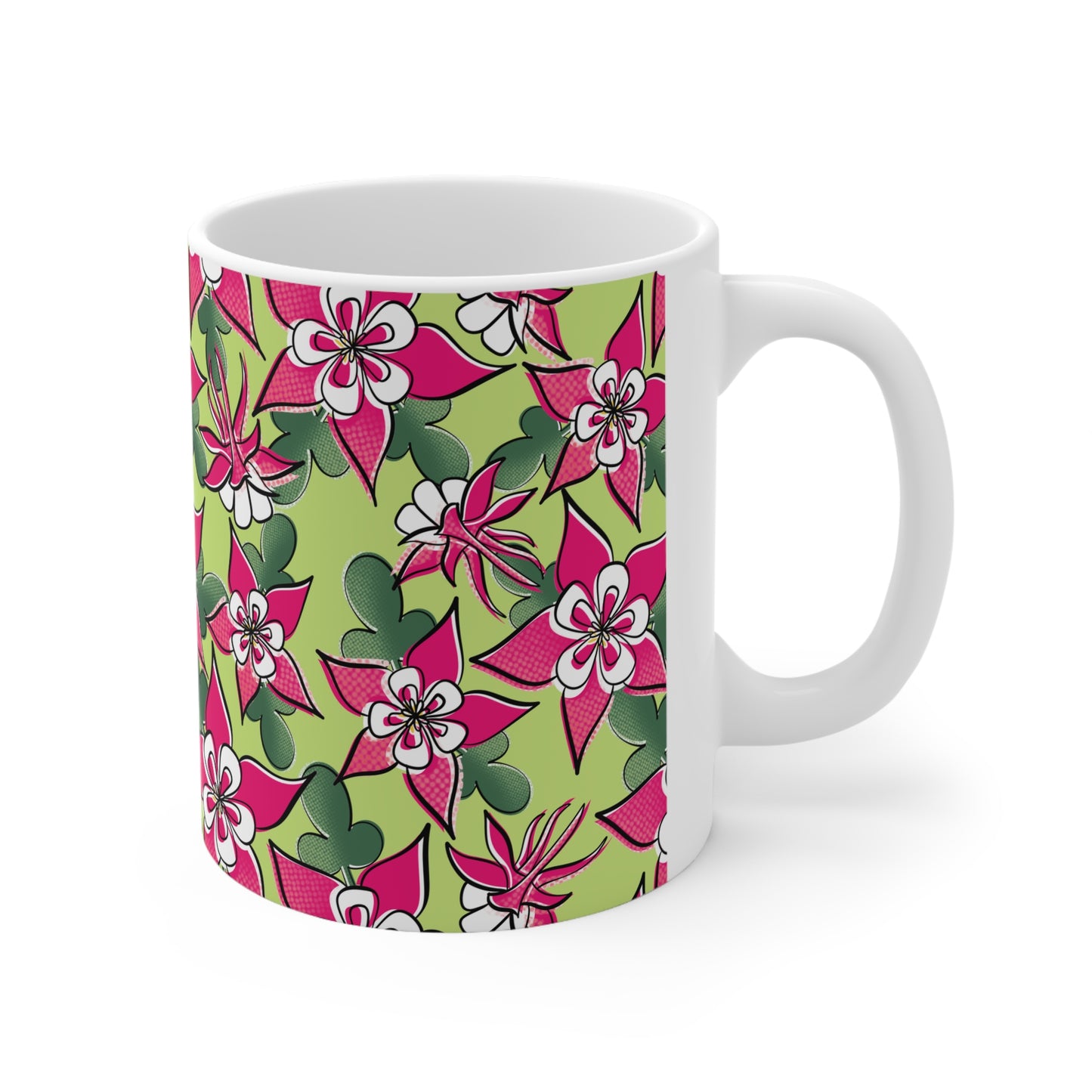 Aquilegia 11oz Ceramic Mug