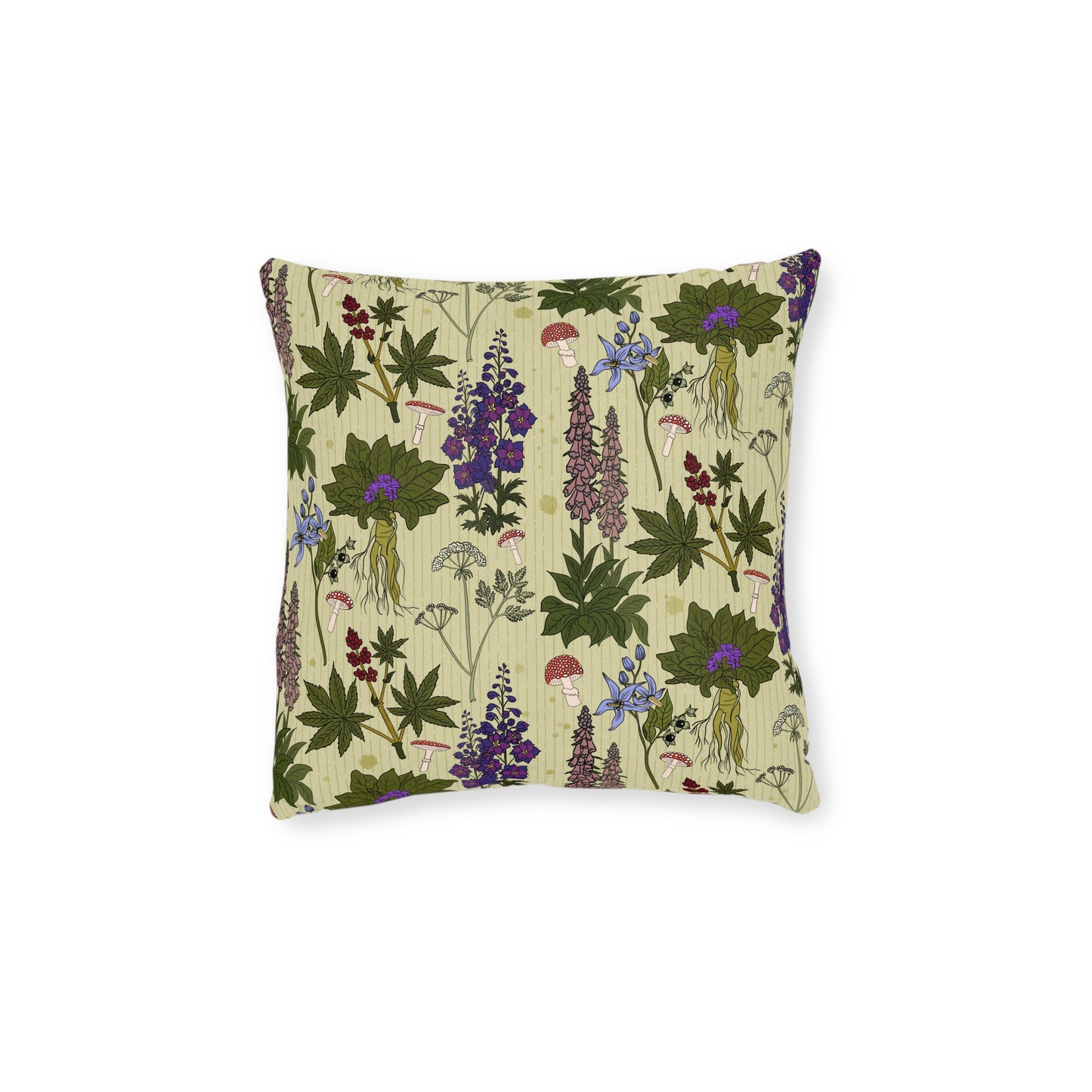 The Poison Garden Square Cushion