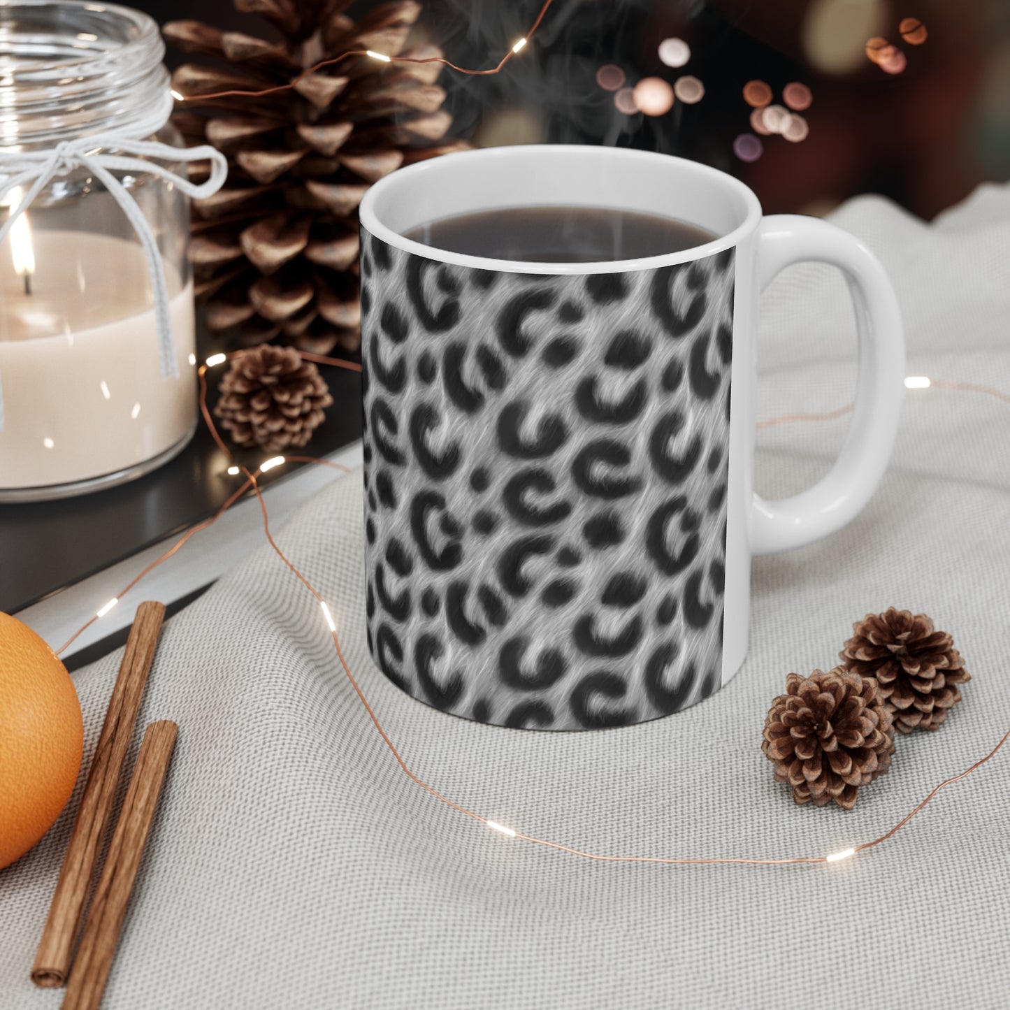 Leopard Luxe 11oz Ceramic Mug