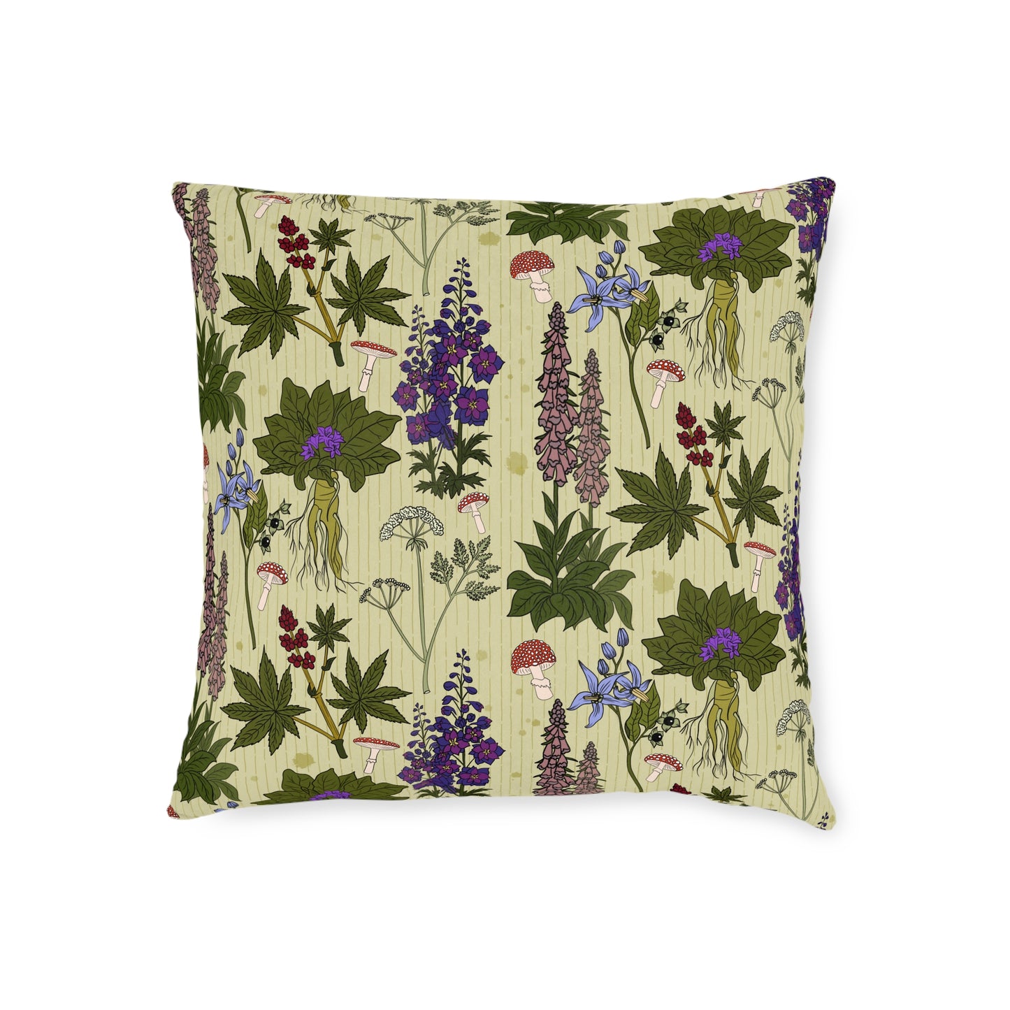 The Poison Garden Square Cushion