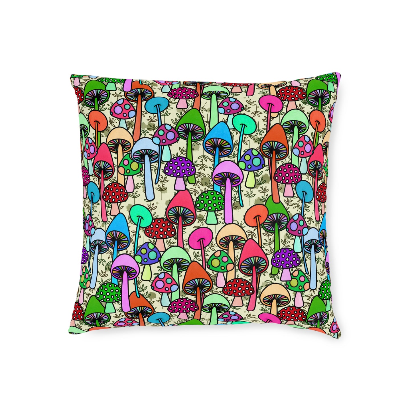 Shrooms Square Cushion