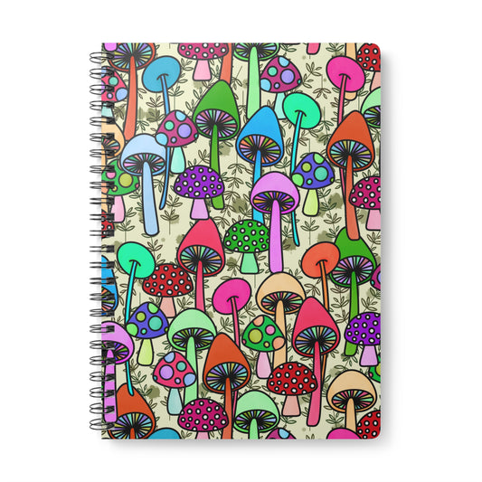 Shrooms A5 Notebook