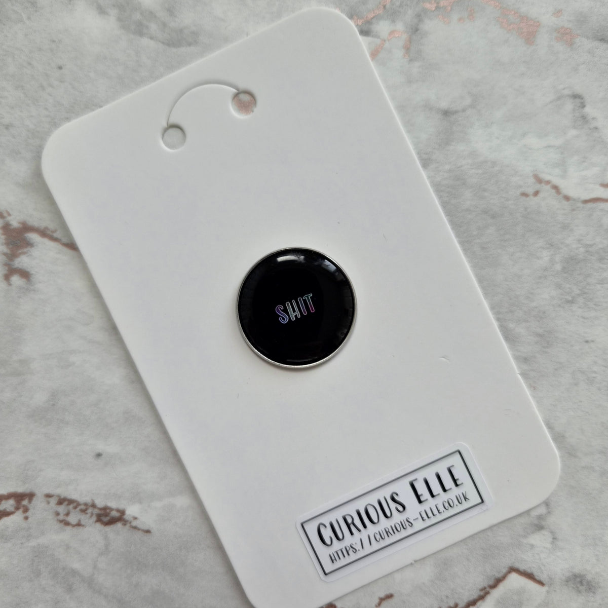 Sh*t Button Pin