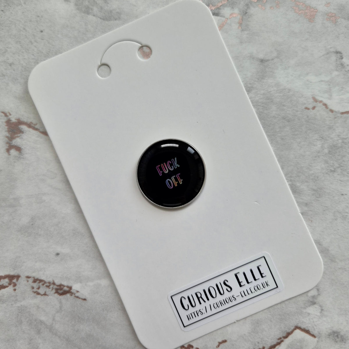 F*ck Off Button Pin