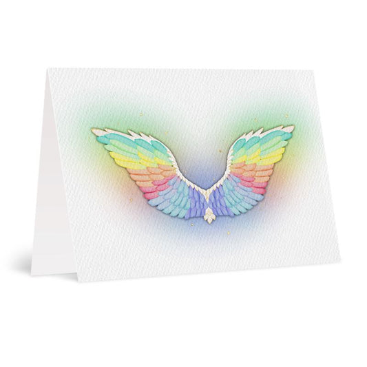 Gilded Wings A6 Greetings Card