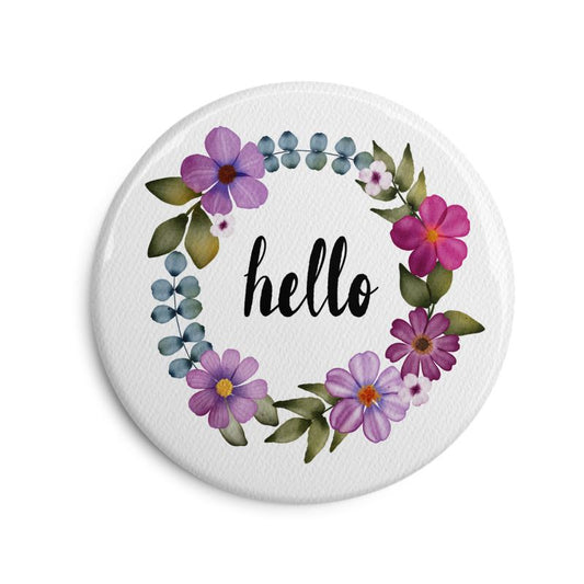 Wild & Free Wreath Fridge Magnet