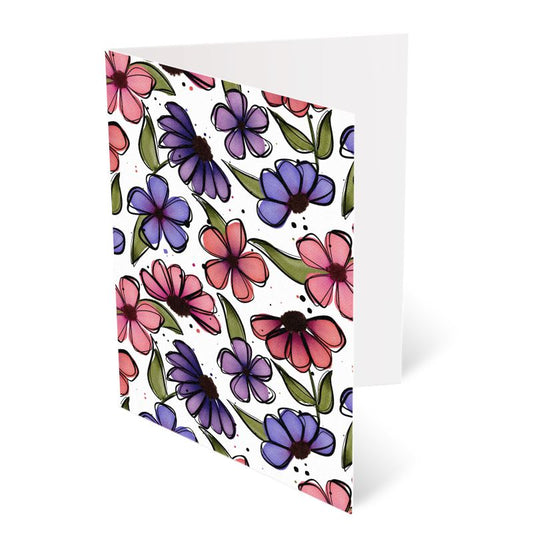 Free Spirit A6 Greetings Card