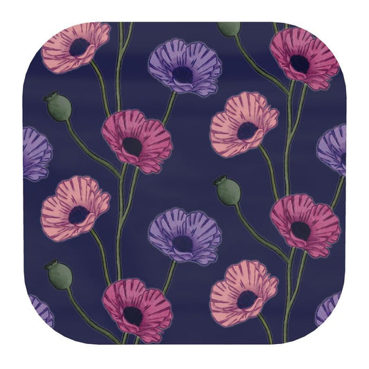 Painted Poppies Coaster