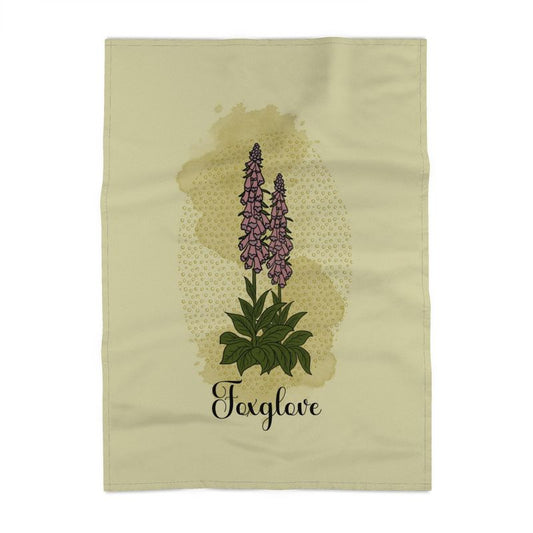 The Poison Garden (Foxglove) Tea Towel