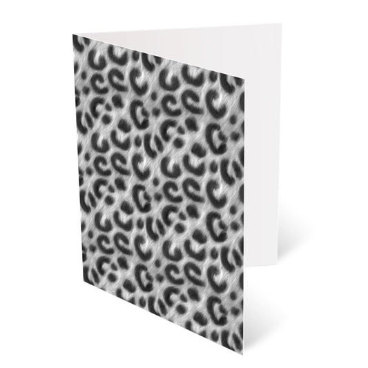 Leopard Luxe A6 Greetings Card