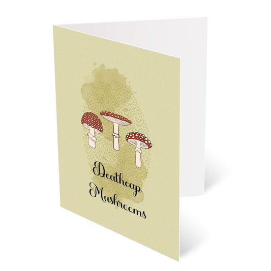 The Poison Garden (Deathcap) A6 Greetings Card