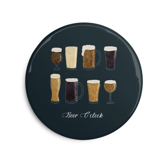 Beer O'Clock Fridge Magnet