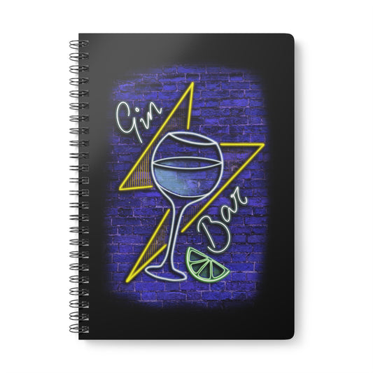 Gin Bar A5 Notebook