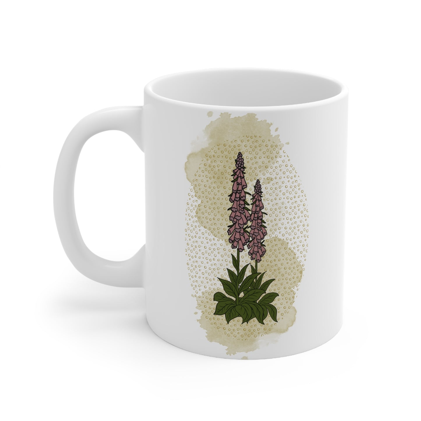 The Poison Garden 11oz Ceramic Mug (Foxglove)