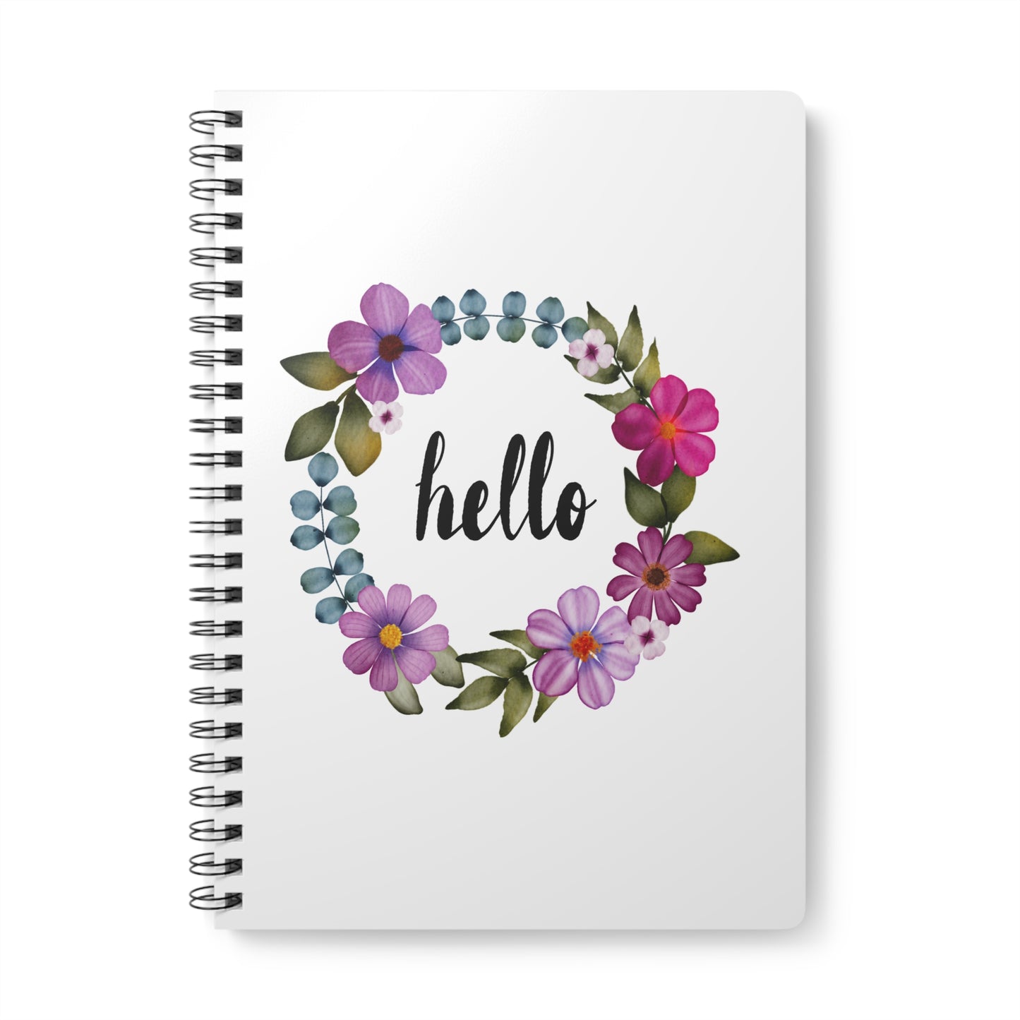 Wild & Free Wreath A5 Notebook