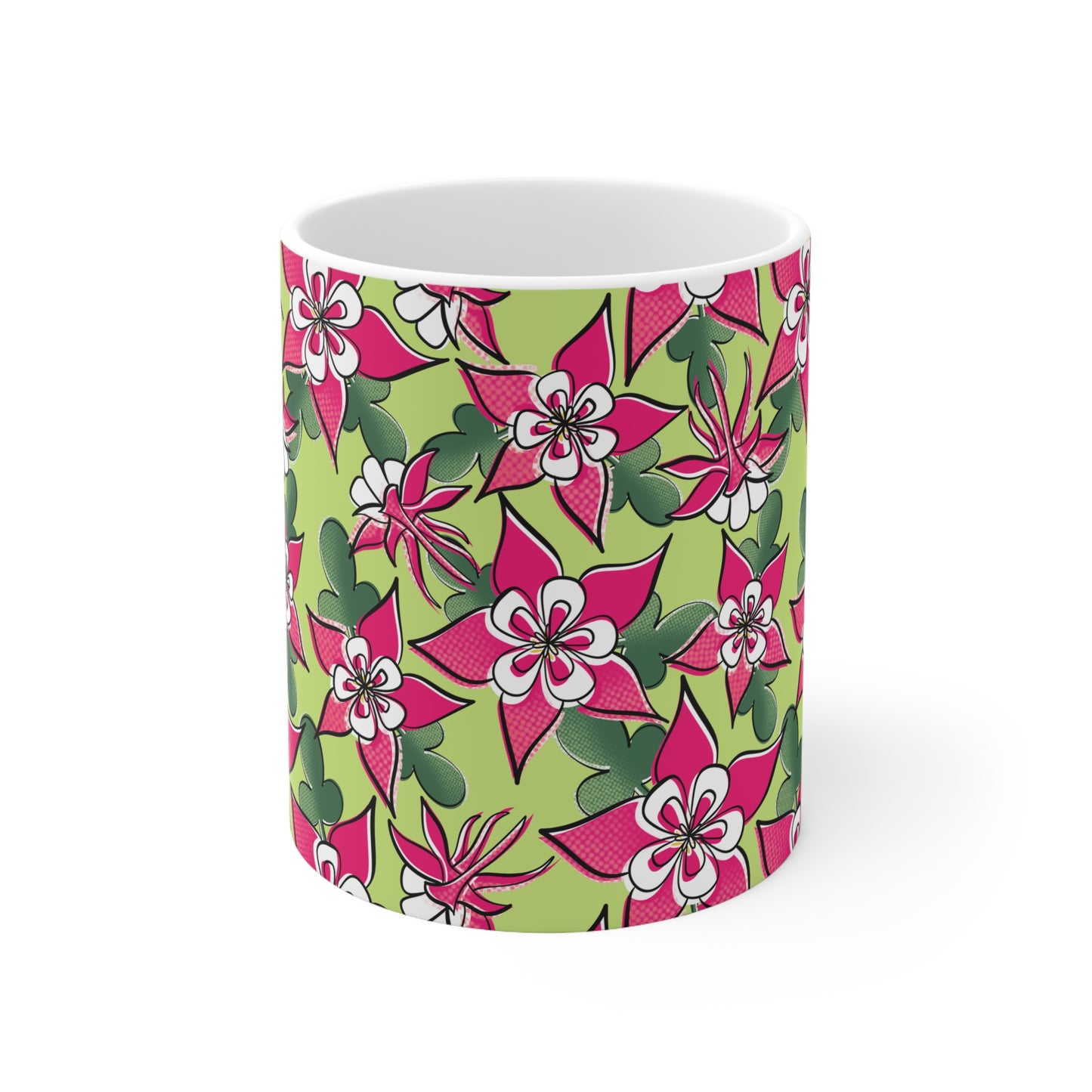 Aquilegia 11oz Ceramic Mug