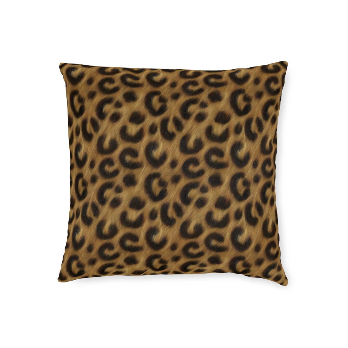 Leopard Luxe Square Cushion