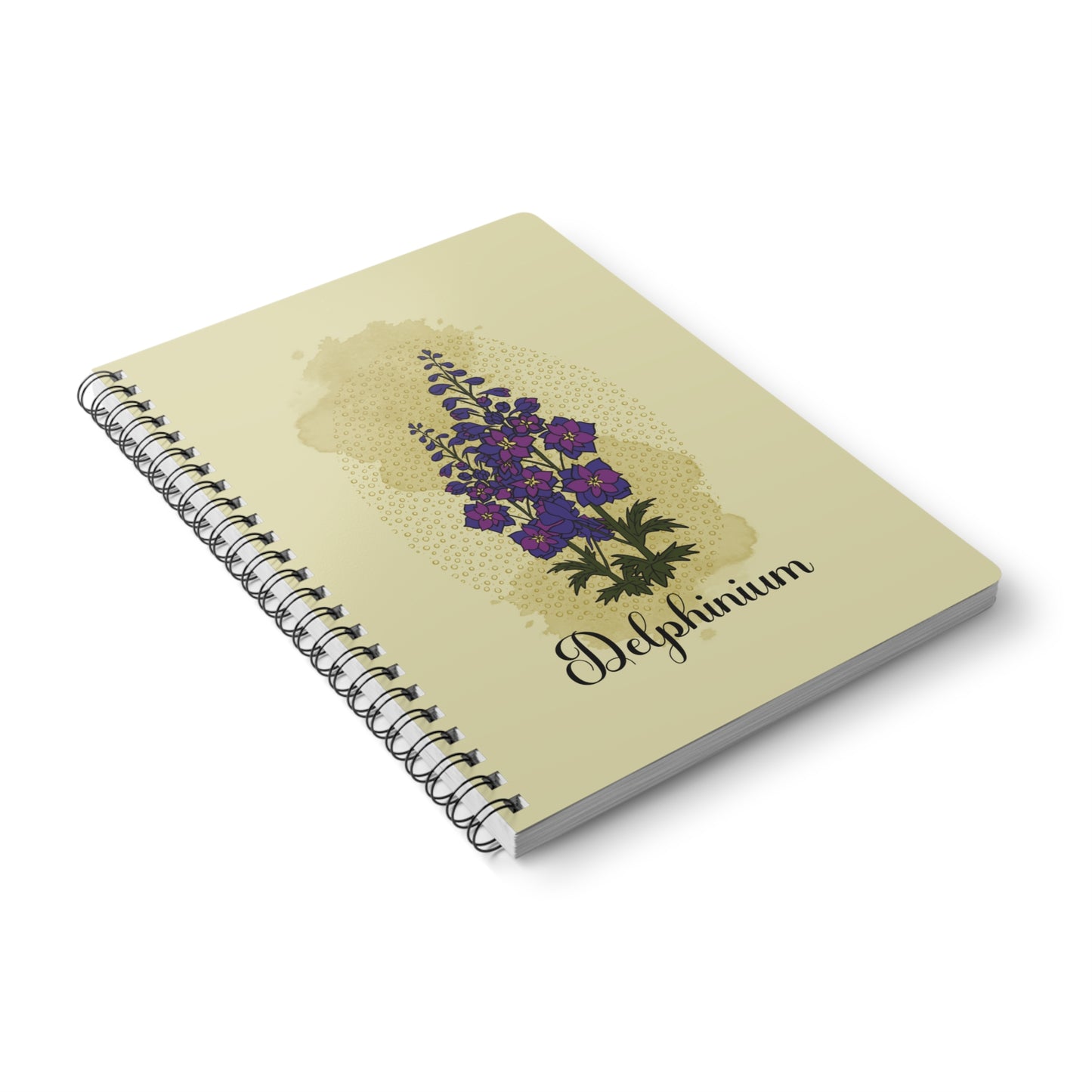 The Poison Garden A5 Notebook (Delphinium)