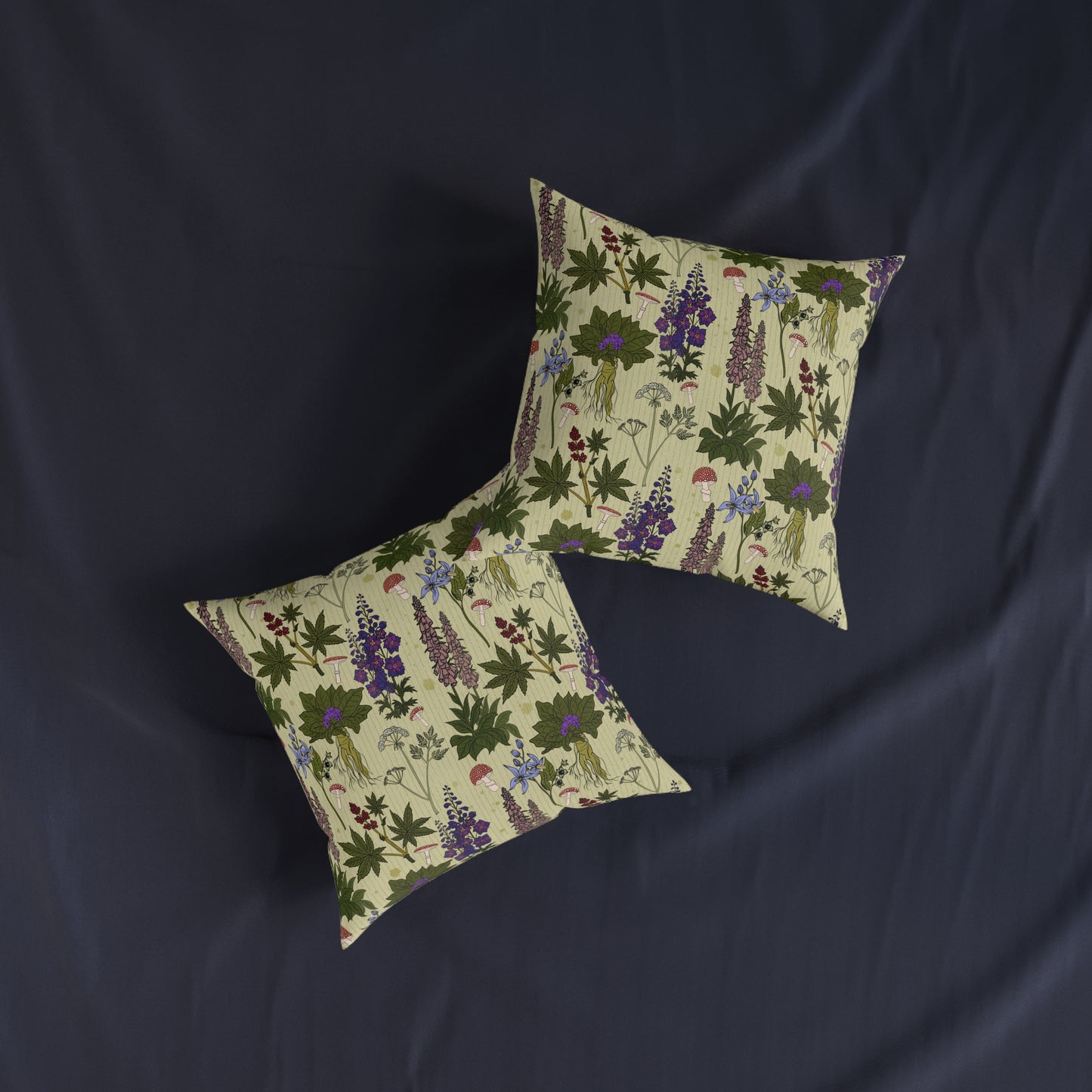 The Poison Garden Square Cushion