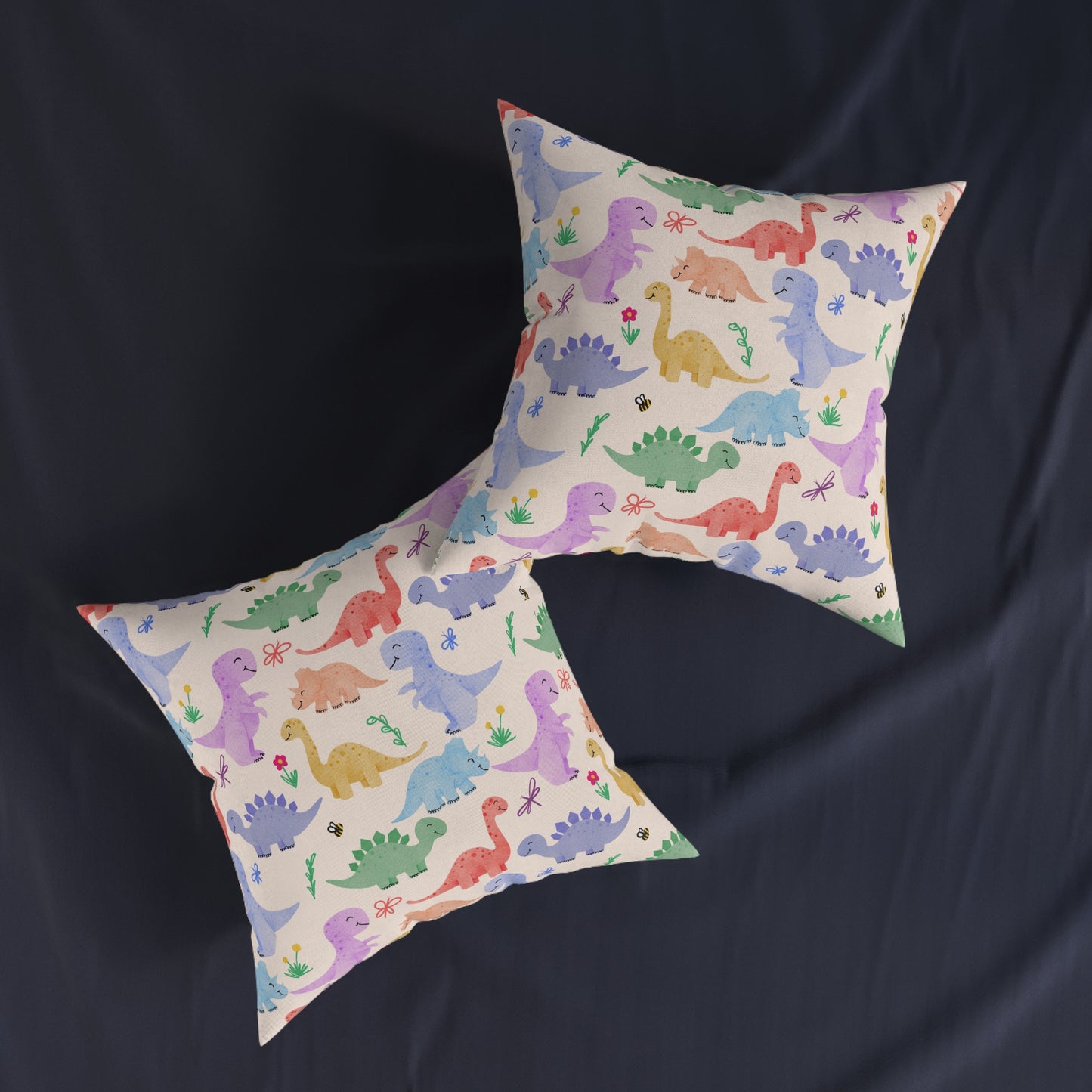 Dino Cuties Square Cushion