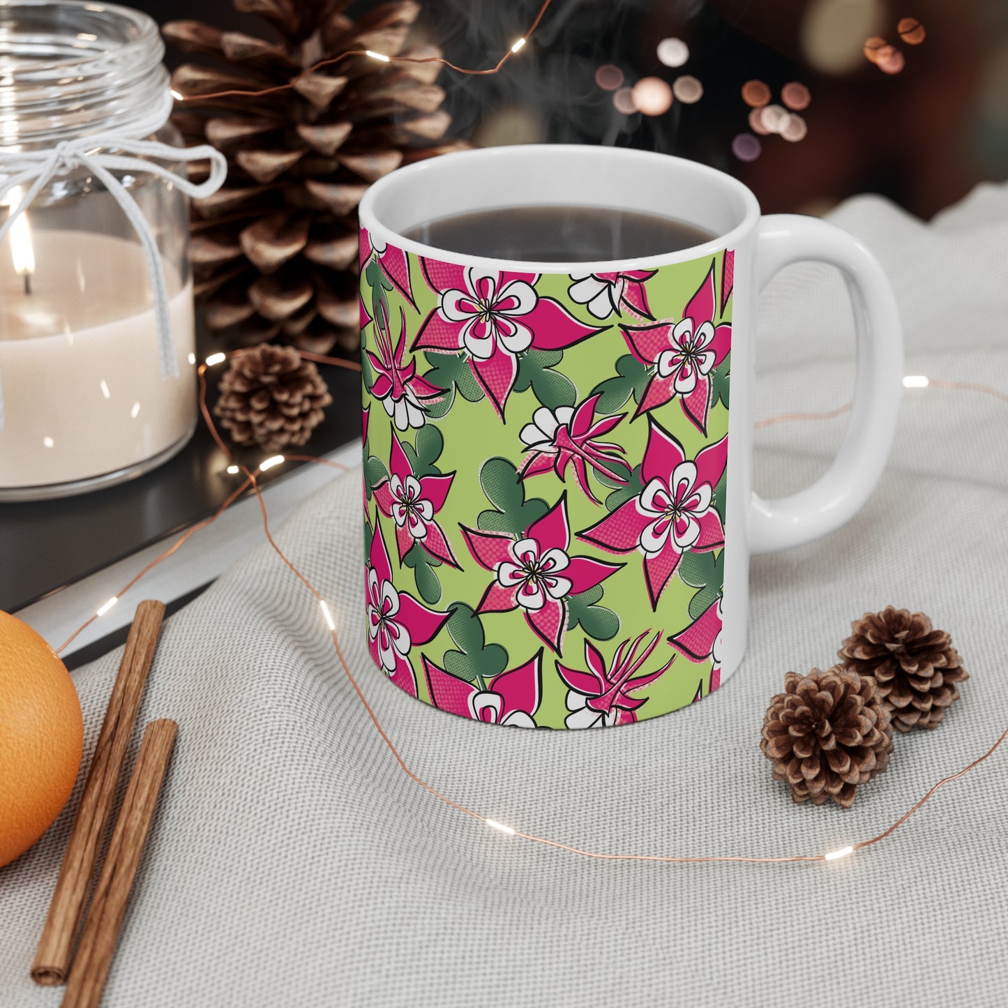 Aquilegia 11oz Ceramic Mug