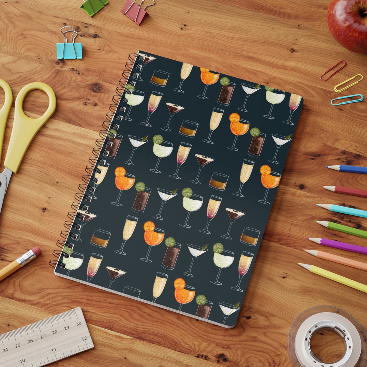 Cocktail Party A5 Notebook